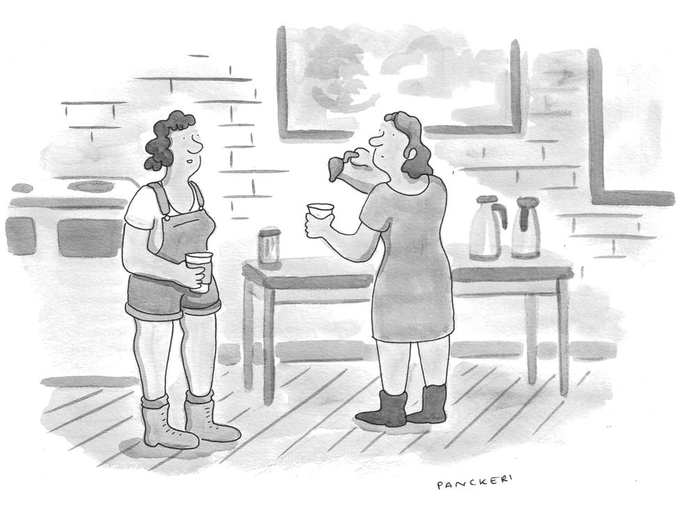 “dave and i are going off the grid—but we’ll still be posting about it online”