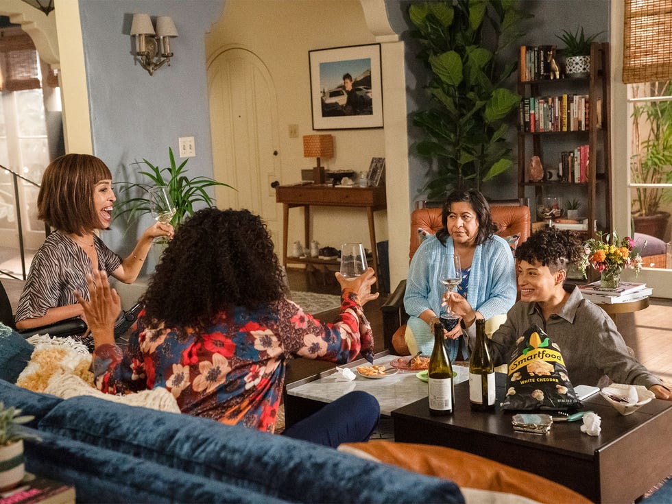 The cast of The L Word: Generation Q is more young and diverse than that of the original series, The L Word.