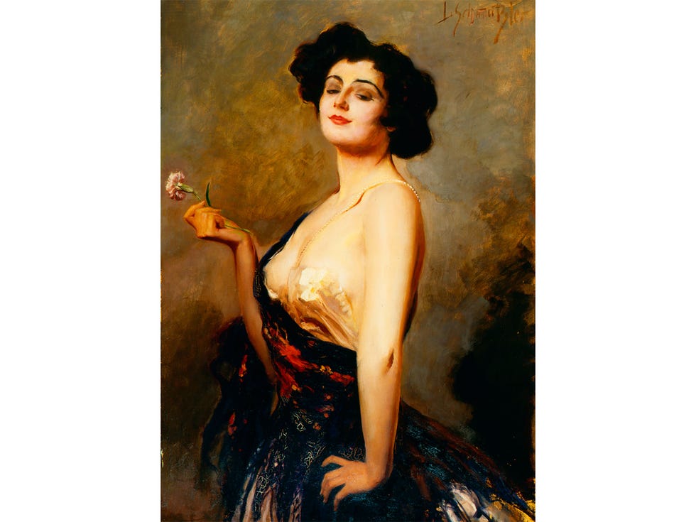 Leopold Schmutzler’s Woman in Costume.