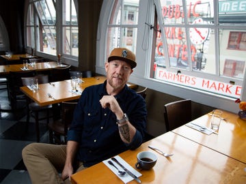 Dan Bugge spent more than a decade as a fish thrower before opening Matt’s in the Market in 1996.