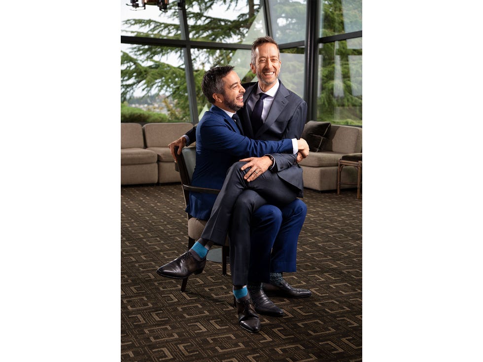 Brian (left) and Mark Canlis are creating new traditions.