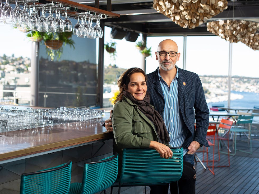 MBar owners Racha and Wassef Haroun.