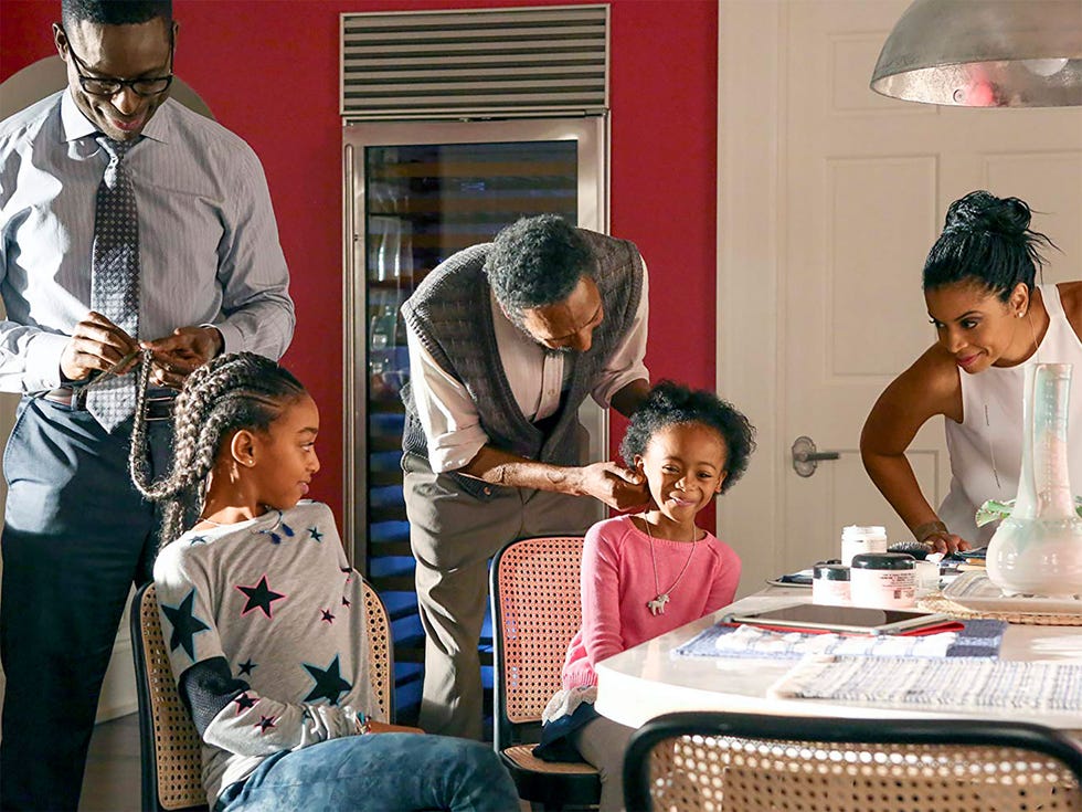 Scene from the television program This Is Us, on which Bekah Brunstetter worked as a writer.