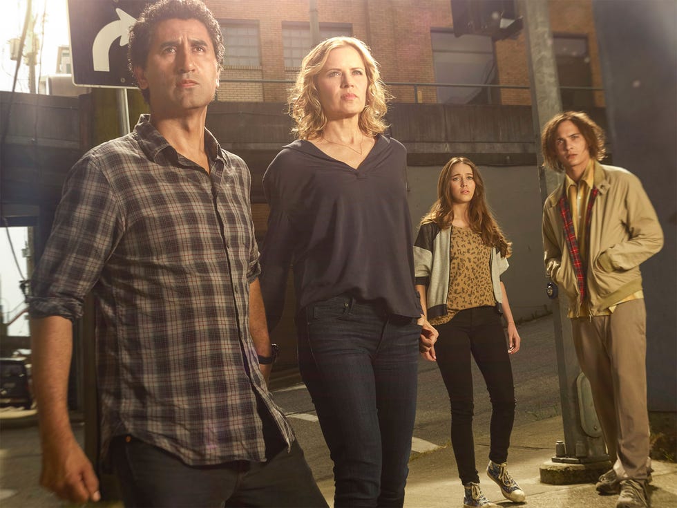 Cast members from the AMC series Fear the Walking Dead.