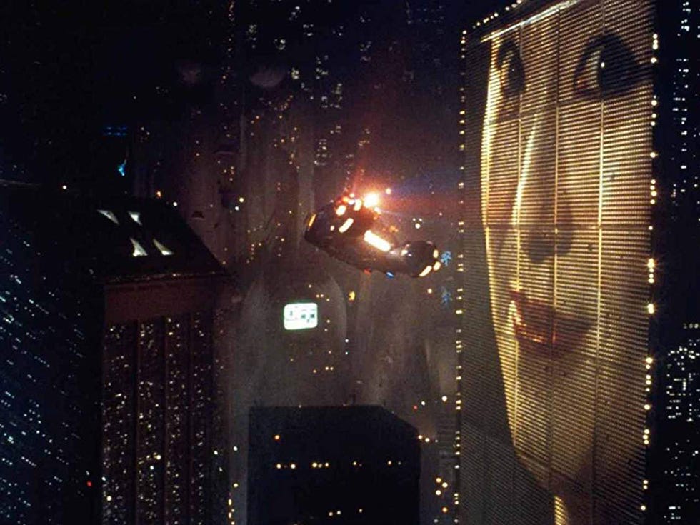 Scene from Blade Runner.