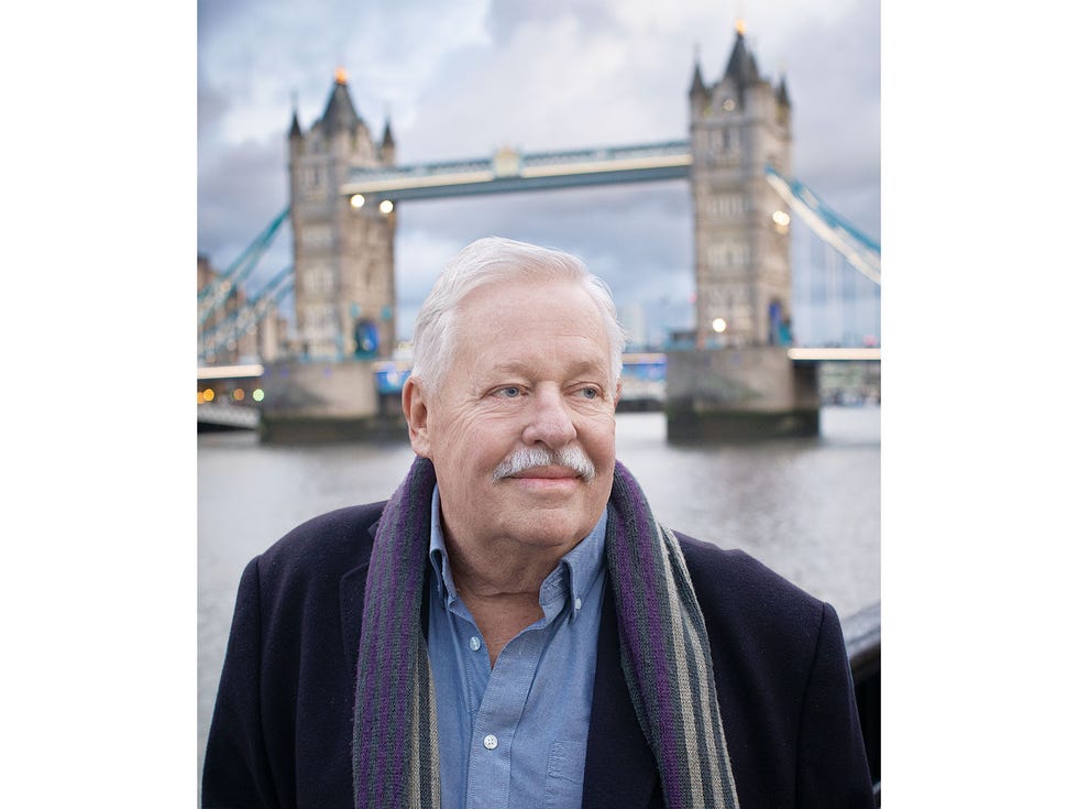 armistead maupin near the tower bridge