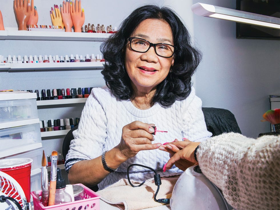 Ann Nguyen at Soleil Nail Spa, in Corona, California.