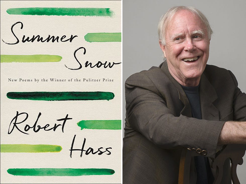 Summer Snow: New Poems by Robert Hass, Ecco, 192 pages, $27.99