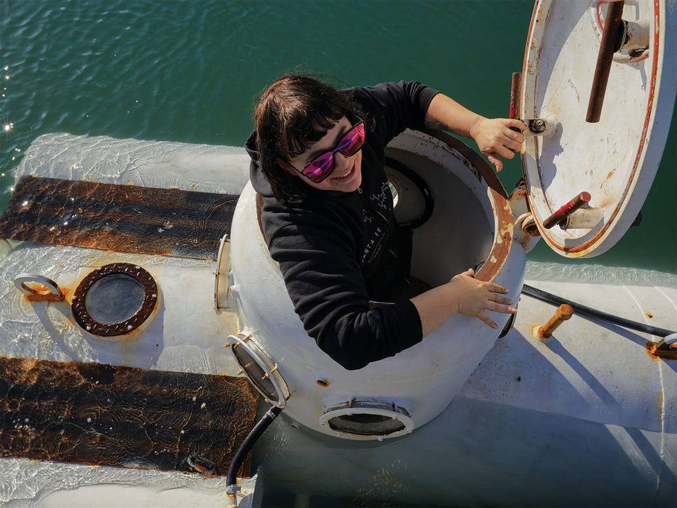 Shanee Stopnitzky, founder of the Community Submersibles Project, hopes to raise awareness of the oceans.