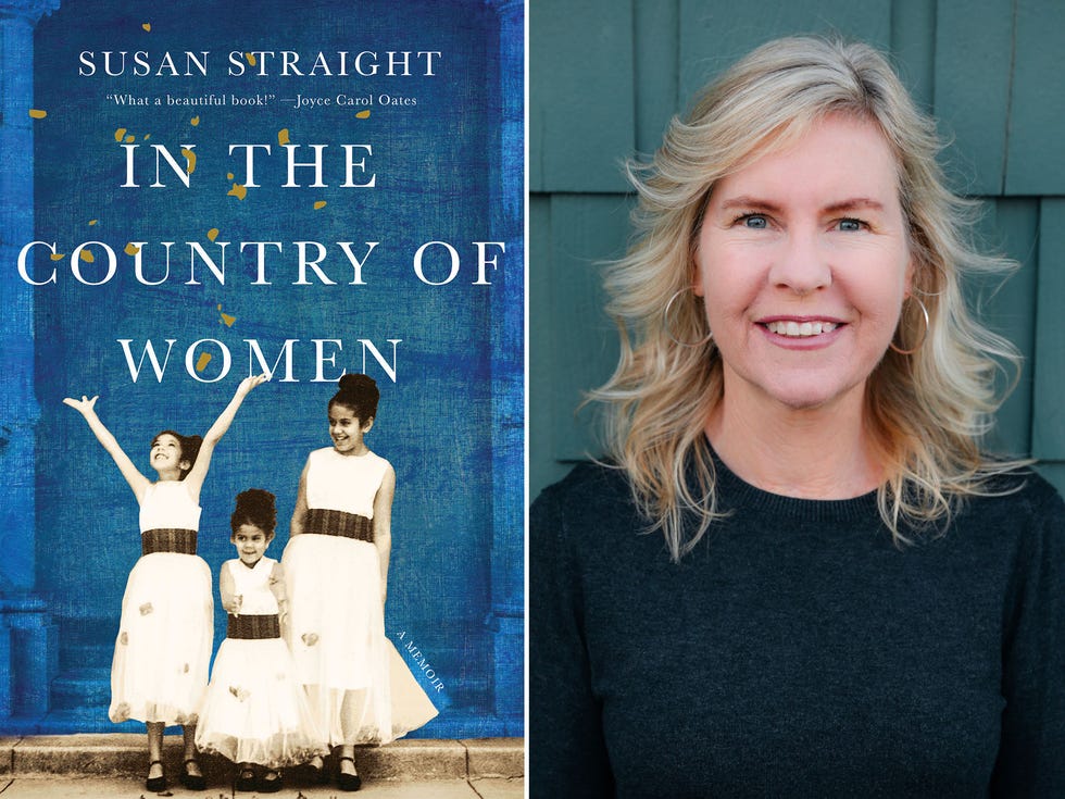 A native Californian, author Susan Straight is a Distinguished Professor of Creative Writing at the University of California, Riverside. Her book "In the Country of Women" is based on five generations of womens' stories told to Straight and her daughters.