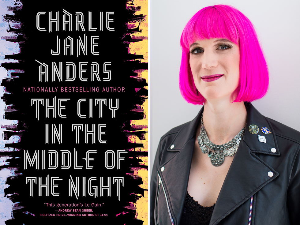 Charlie Jane Anders’s The City in the Middle of the Night was a 2020 Hugo Award finalist for Best Novel.