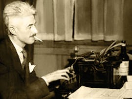 Dashiell Hammett, author of The Maltese Falcon, is one of the genre’s most well-known writers.