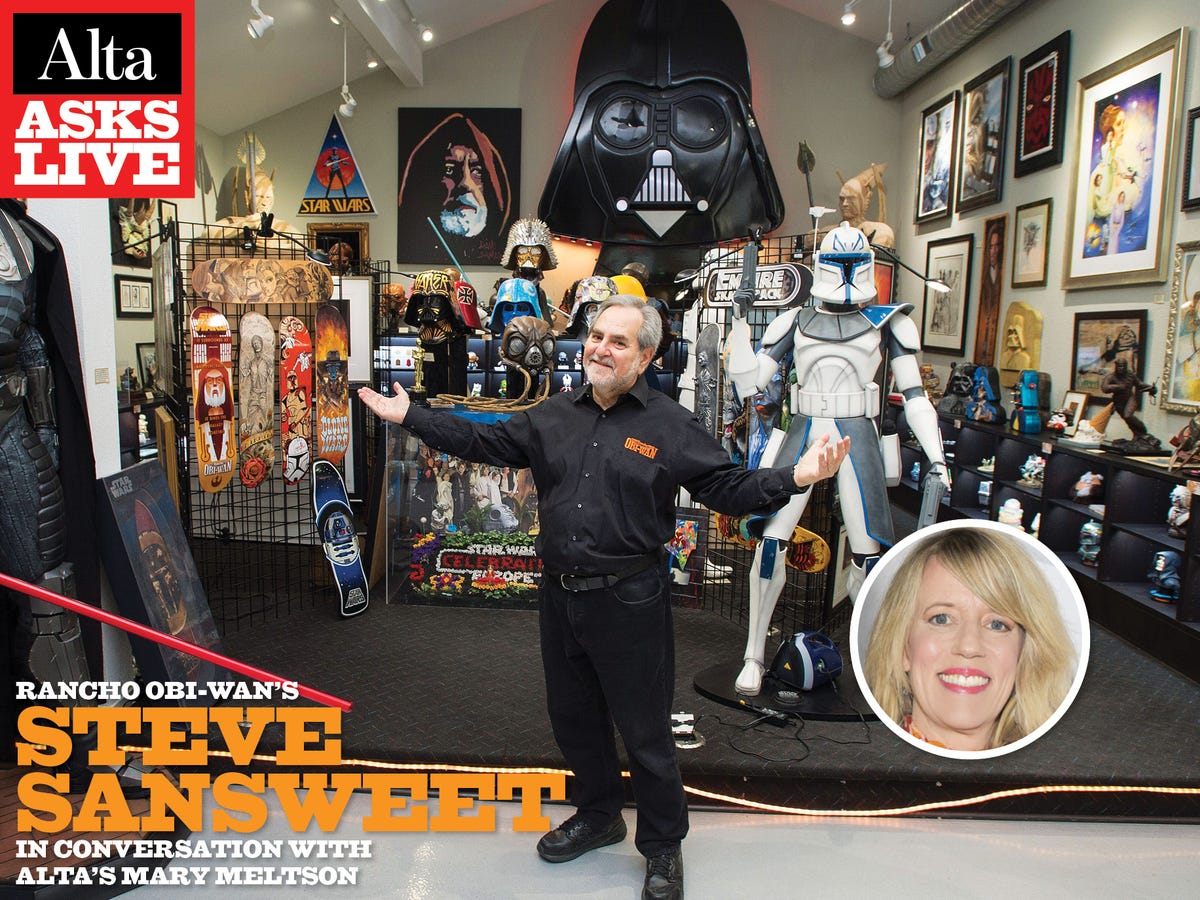 Flat Stanley's Phantasmagorical Visit To Rancho Obi-Wan: Star Wars Heaven!