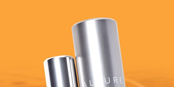 Liquid, Orange, Amber, Colorfulness, Tints and shades, Cosmetics, Cylinder, Material property, Silver, Wood stain, 