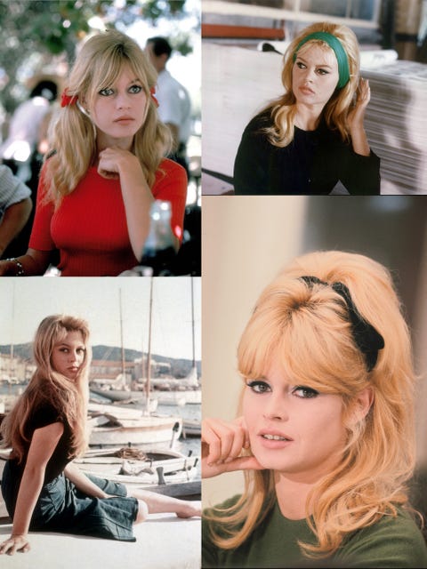 フランス女優へア Now Then