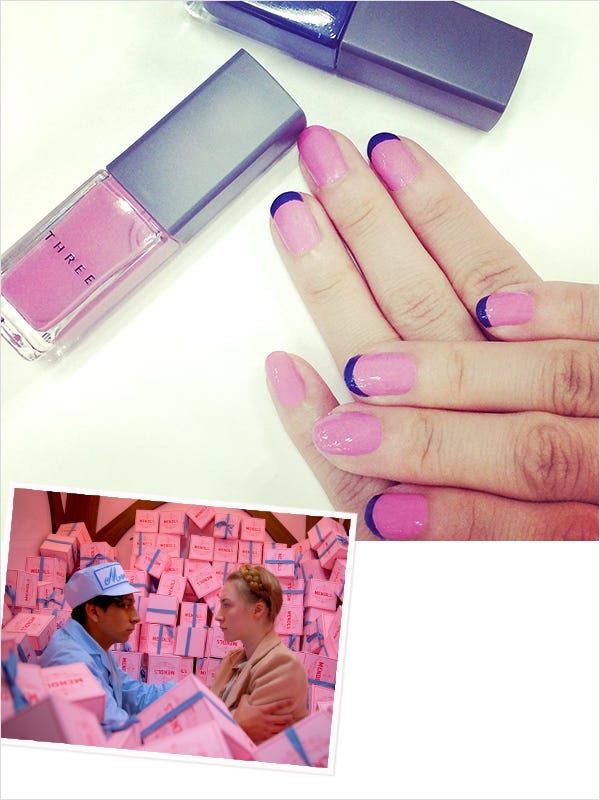 Finger, Skin, Purple, Pink, Nail, Magenta, Hat, Violet, Lavender, Nail polish, 