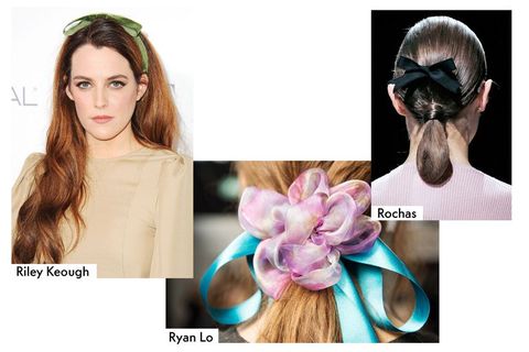 Hairstyle, Style, Hair accessory, Neck, Costume accessory, Beauty, Violet, Eyelash, Natural material, Lavender, 