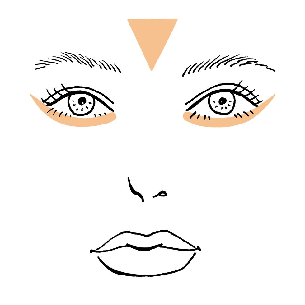Face, Eyebrow, Nose, Eye, Line art, White, Cheek, Facial expression, Head, Eye liner, 