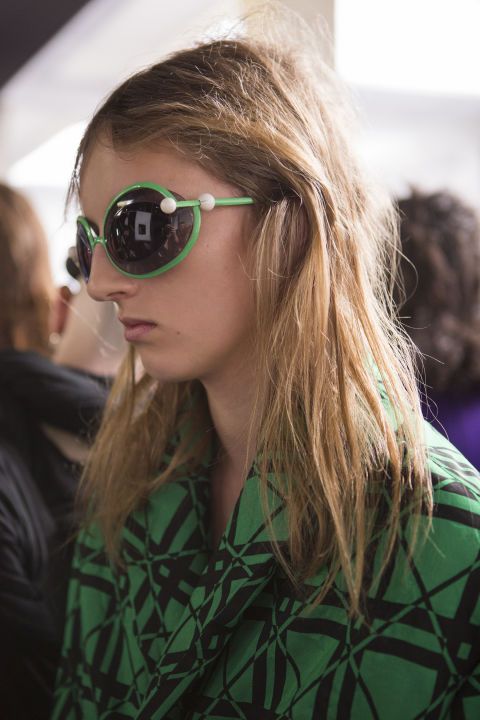 Eyewear, Sunglasses, Hair, Cool, Face, Glasses, Green, Blond, Hairstyle, Beauty, 