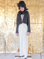 Sleeve, Textile, Standing, Photograph, White, Style, Headgear, Costume accessory, Black, Street fashion, 