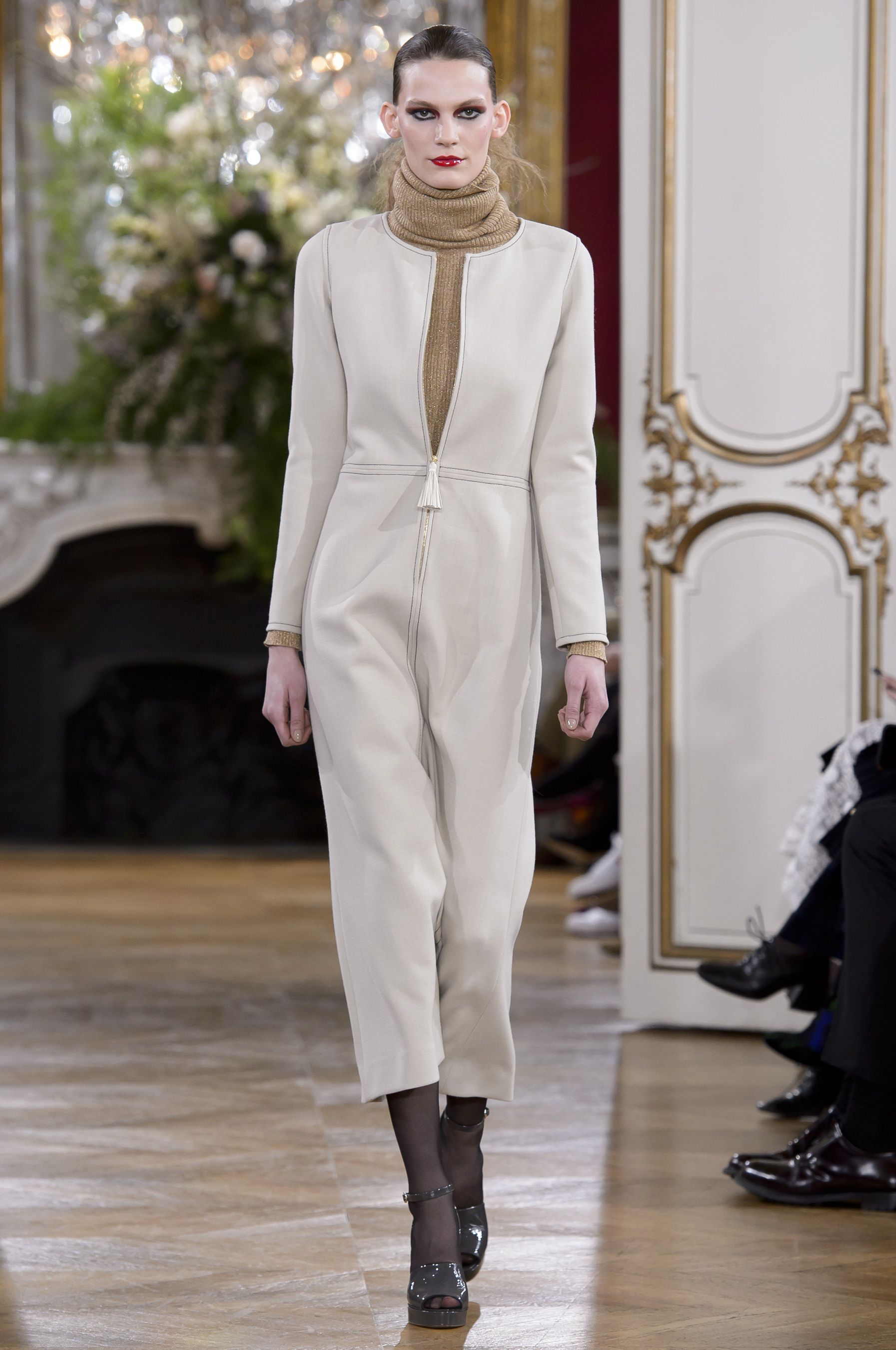 Vanessa Seward × A.P.C フランス製 ラメスカート N843 A.P.C. & Vanessa Seward RTW Fall 2012