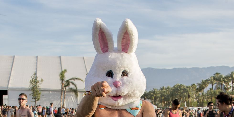 Pink, Easter bunny, Grass, Fun, Event, Recreation, Crowd, Costume, Festival, 
