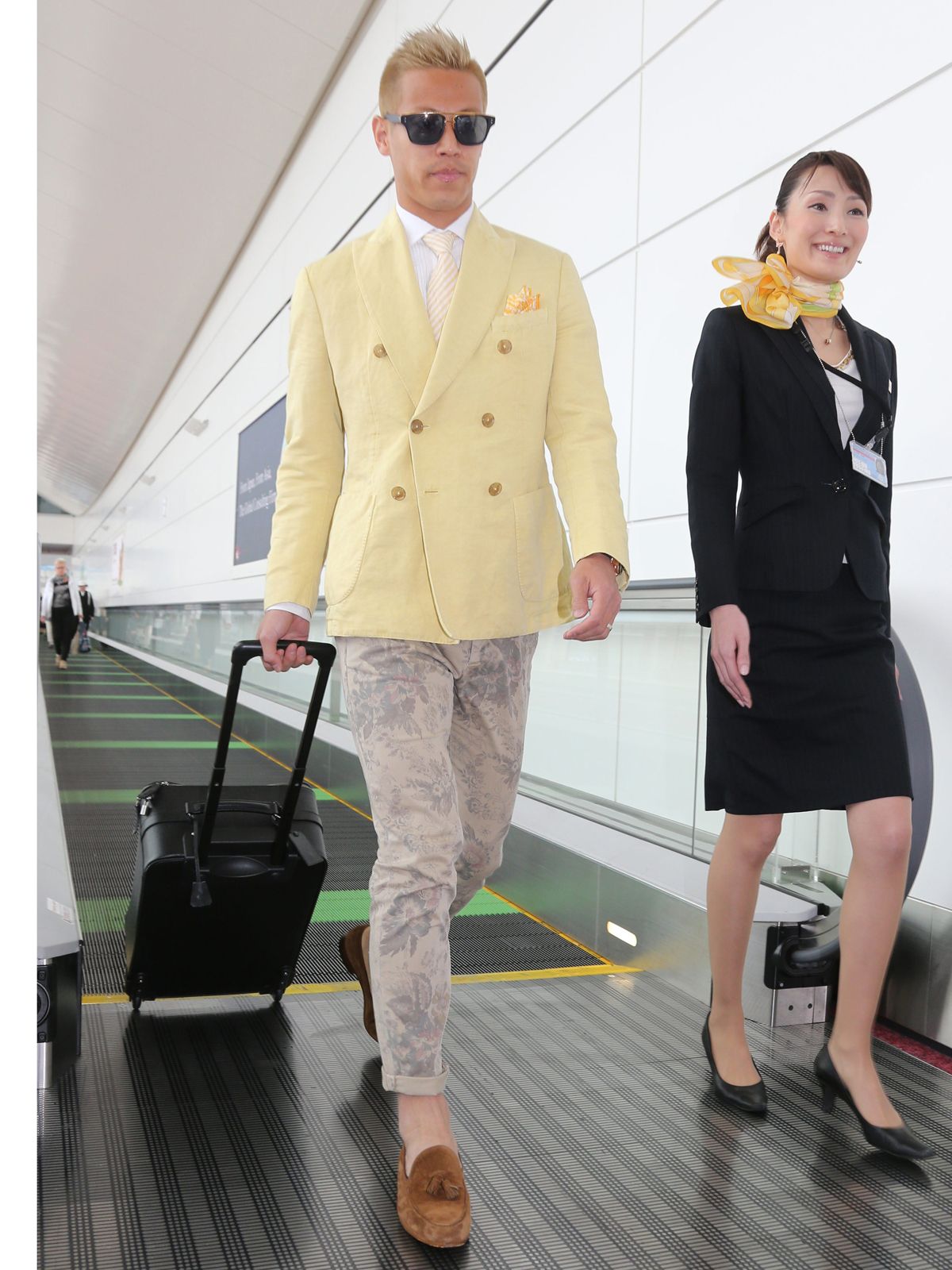 東京オリンピック出場選手も 歴代サッカー日本代表選手の空港ファッション２２