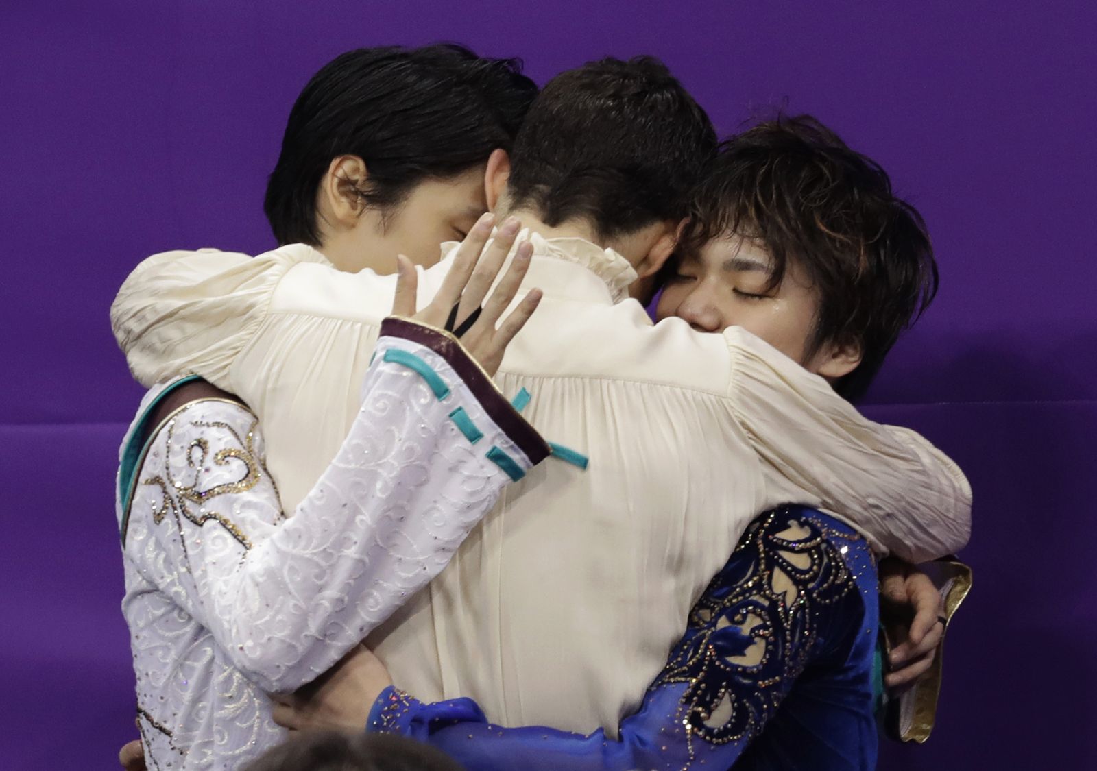 羽生結弦、平昌オリンピック金メダルを決めた美しい瞬間ギャラリー
