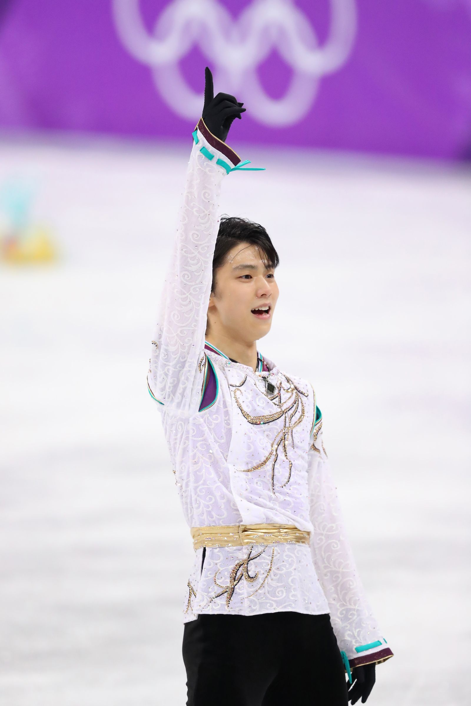 羽生結弦、平昌オリンピック金メダルを決めた美しい瞬間ギャラリー