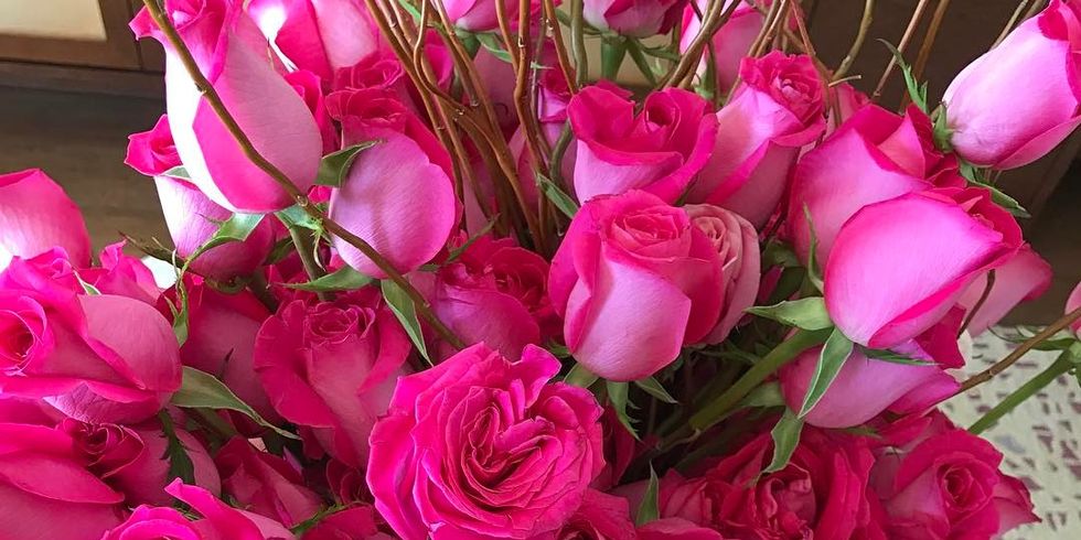 Bouquet, Petal, Flower, Cut flowers, Floristry, Pink, Flower Arranging, Flowering plant, Magenta, Rose family, 