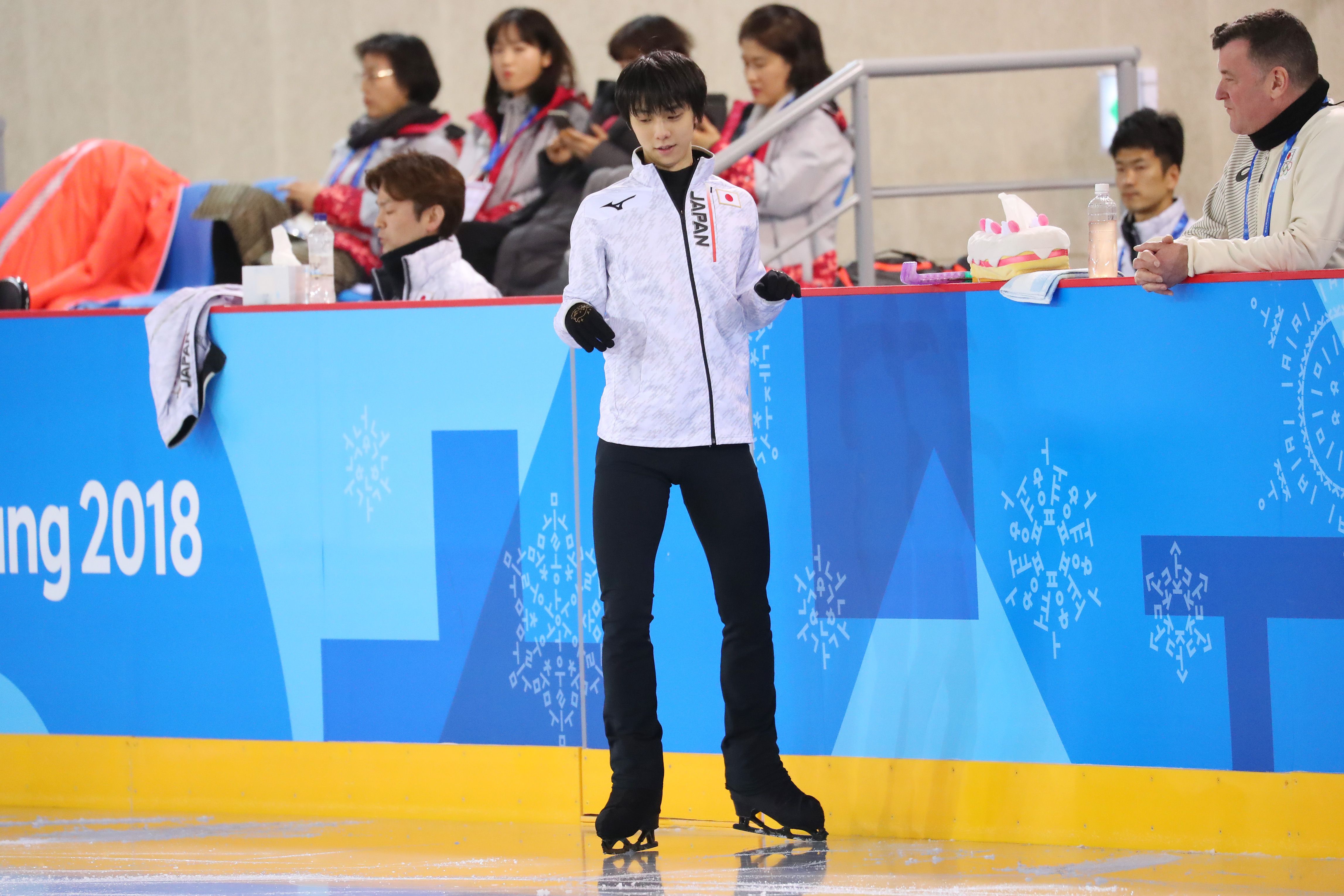 がんばれ羽生結弦！ 平昌五輪の公式練習フォト30連発