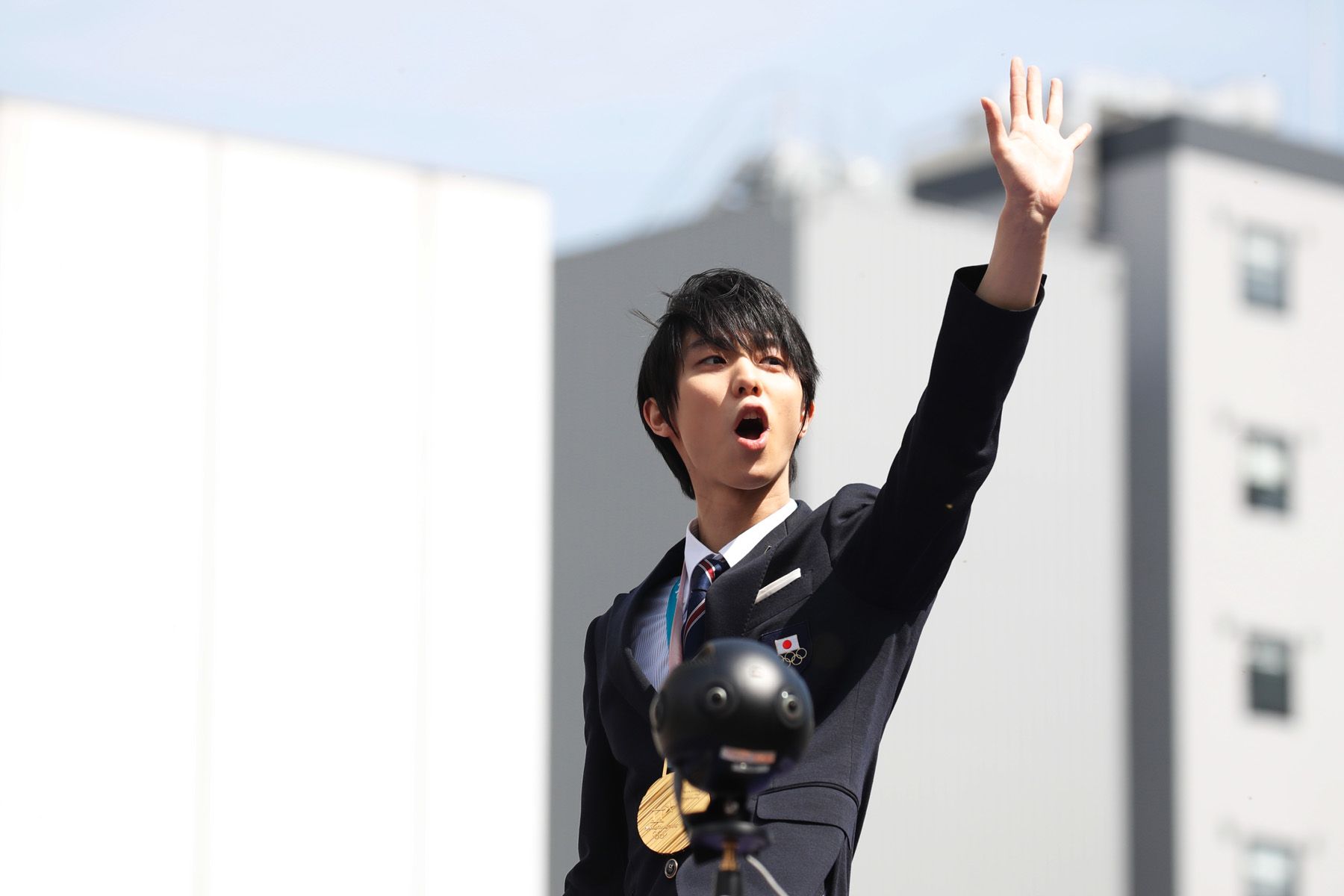 ありがとう羽生結弦！ 凱旋祝賀パレード＠仙台のキュートな瞬間