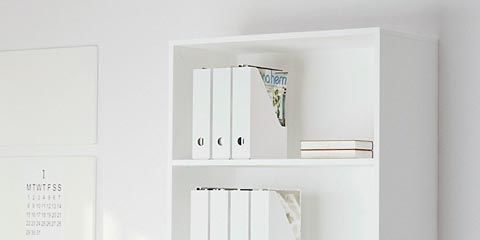 Shelving, Shelf, Furniture, Bookcase, White, Room, Chest of drawers, Wall, Cupboard, Interior design, 