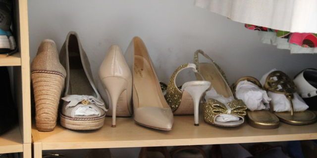 Footwear, Shoe, White, Tan, Collection, Fashion, Carmine, Retail, Beige, Shoe store, 