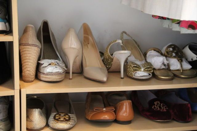 Footwear, Shoe, White, Tan, Collection, Fashion, Carmine, Retail, Beige, Shoe store, 