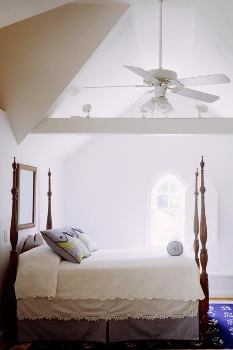 Wood, Bed, Room, Interior design, Textile, Ceiling fan, Bedding, Wall, Floor, Bedroom, 