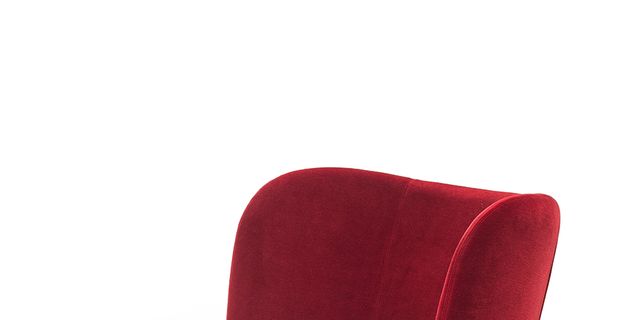 Red, Comfort, Chair, Furniture, Maroon, Armrest, Still life photography, 