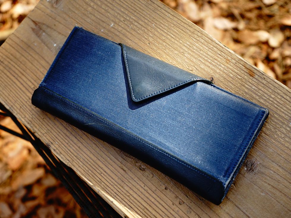 Wallet, Leather, Fashion accessory, Electric blue, Pocket, Coin purse, 