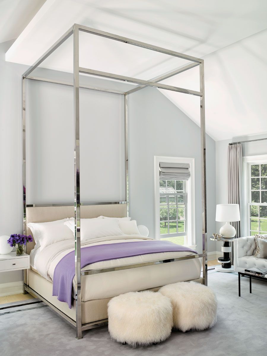 Furniture, Bed, Bedroom, Canopy bed, Room, Bed frame, Interior design, Bed sheet, four-poster, Mattress, 