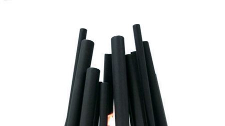 Product, Line, Black, Parallel, Black-and-white, Musical instrument accessory, Plastic, Cylinder, Pipe, 