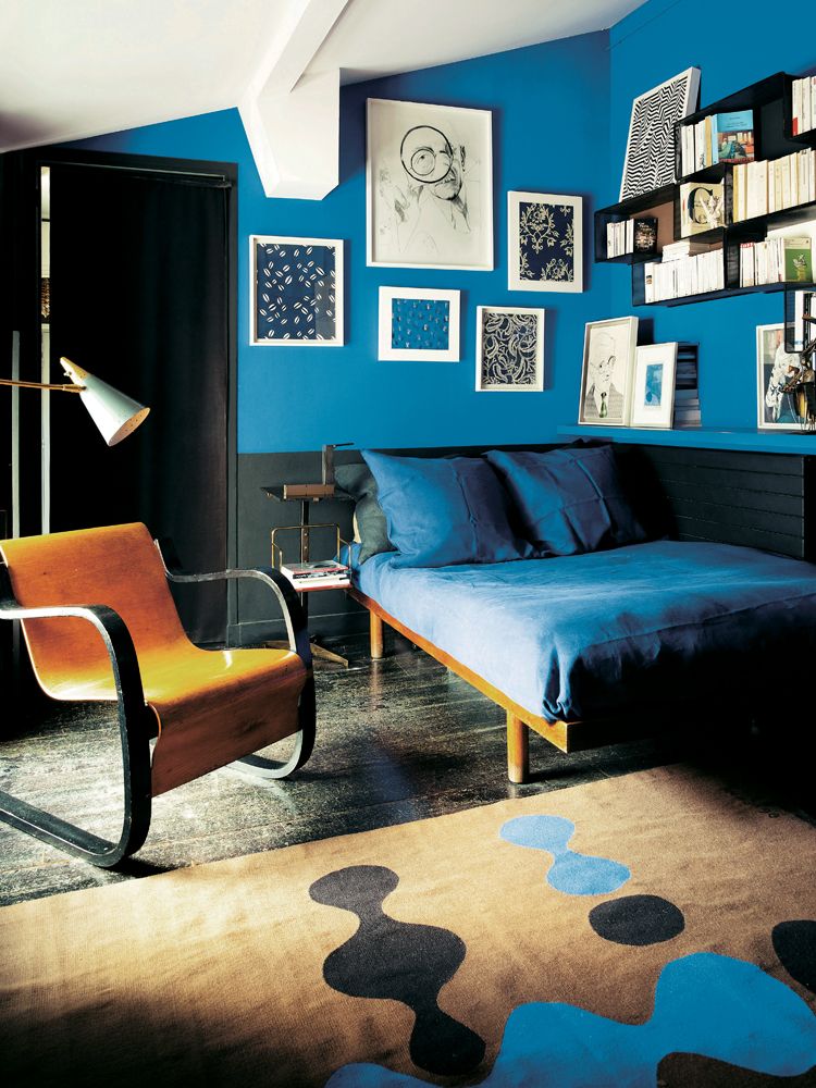 Blue, Room, Green, Interior design, Floor, Wall, Flooring, Furniture, Teal, Turquoise, 