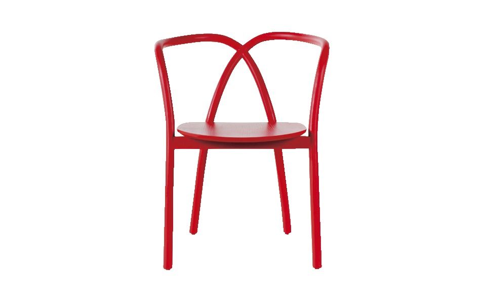 Red, Line, Chair, Armrest, Plastic, 