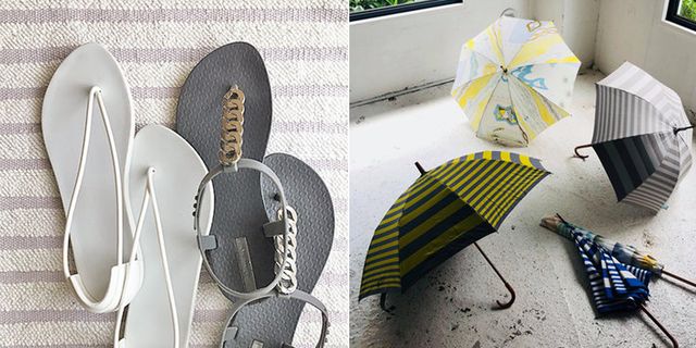 Umbrella, Design, Paper, Slipper, Flag, Walking shoe, 