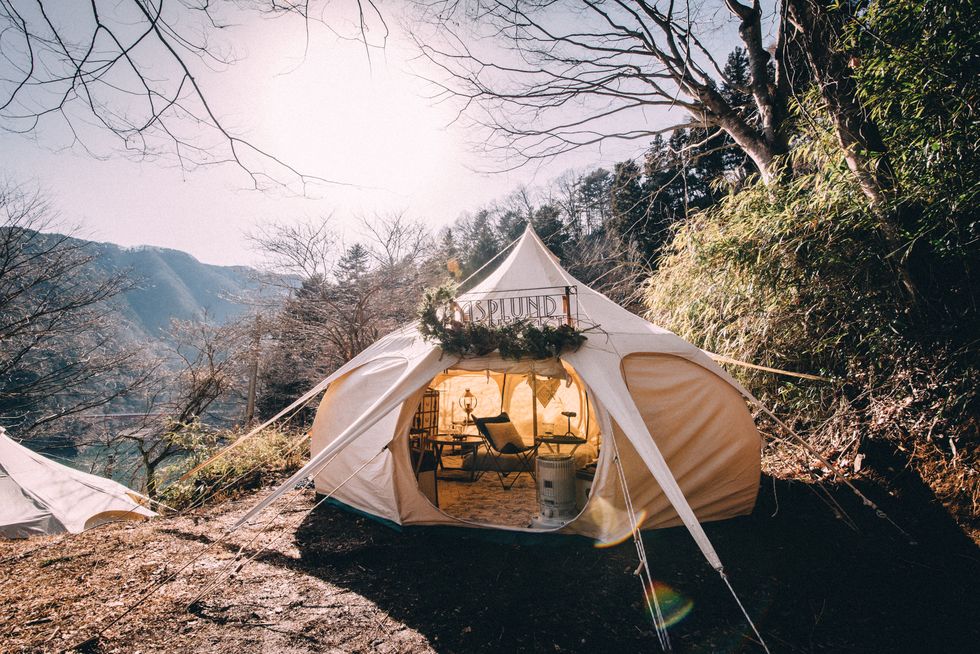 Tent, Camping, Tints and shades, Sunlight, Morning, Tarpaulin, Shade, Yurt, Fell, Jungle, 