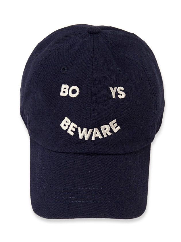 Cap, Clothing, Black, Baseball cap, Headgear, Font, Fashion accessory, Hat, Logo, 