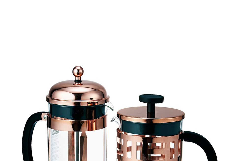 Brown, Product, Small appliance, Drinkware, French press, Home appliance, Tableware, Kitchen appliance, Lid, Cylinder, 