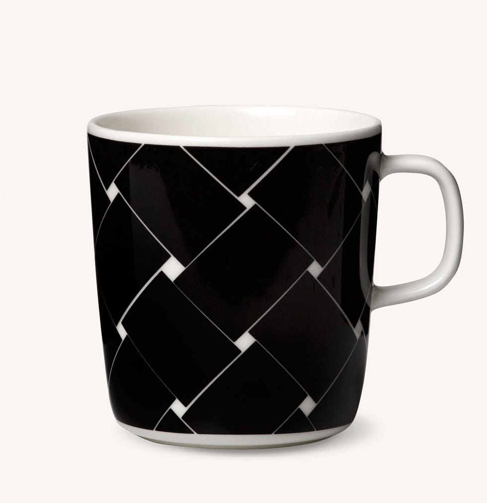 Mug, Black, White, Drinkware, Cup, Cup, Coffee cup, Tableware, Ceramic, Design, 