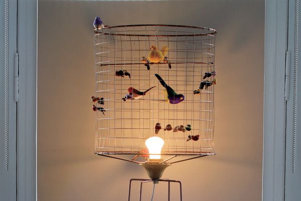 Electricity, Cage, Pet supply, Bird, Net, Mesh, Electrical supply, Lighting accessory, Still life photography, Bird supply, 
