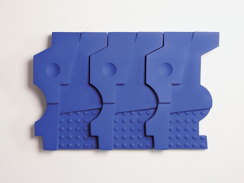 Blue, Jigsaw puzzle, Electric blue, Product, Cobalt blue, Font, Design, Puzzle, 