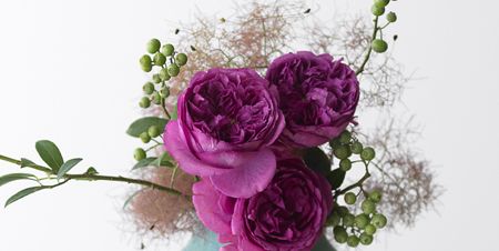 Petal, Flower, Bouquet, Cut flowers, Pink, Artifact, Flowering plant, Flower Arranging, Purple, Vase, 